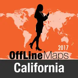 加利福尼亚州 离线地图和旅行指南