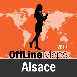 阿尔萨斯 离线地图和旅行指南